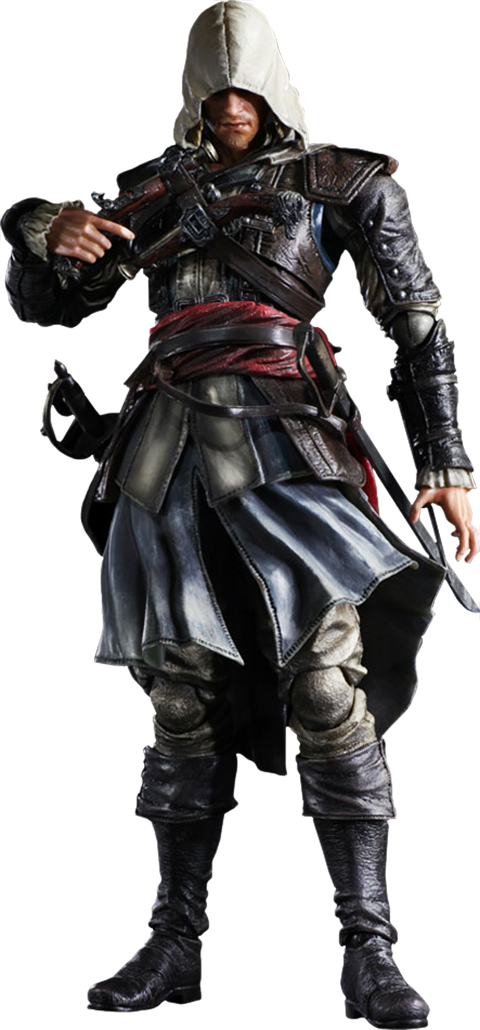 Assassin's Creed - Assassin's Creed Iv: Black Flag - Edward Kenway Play (326x700), Png Download