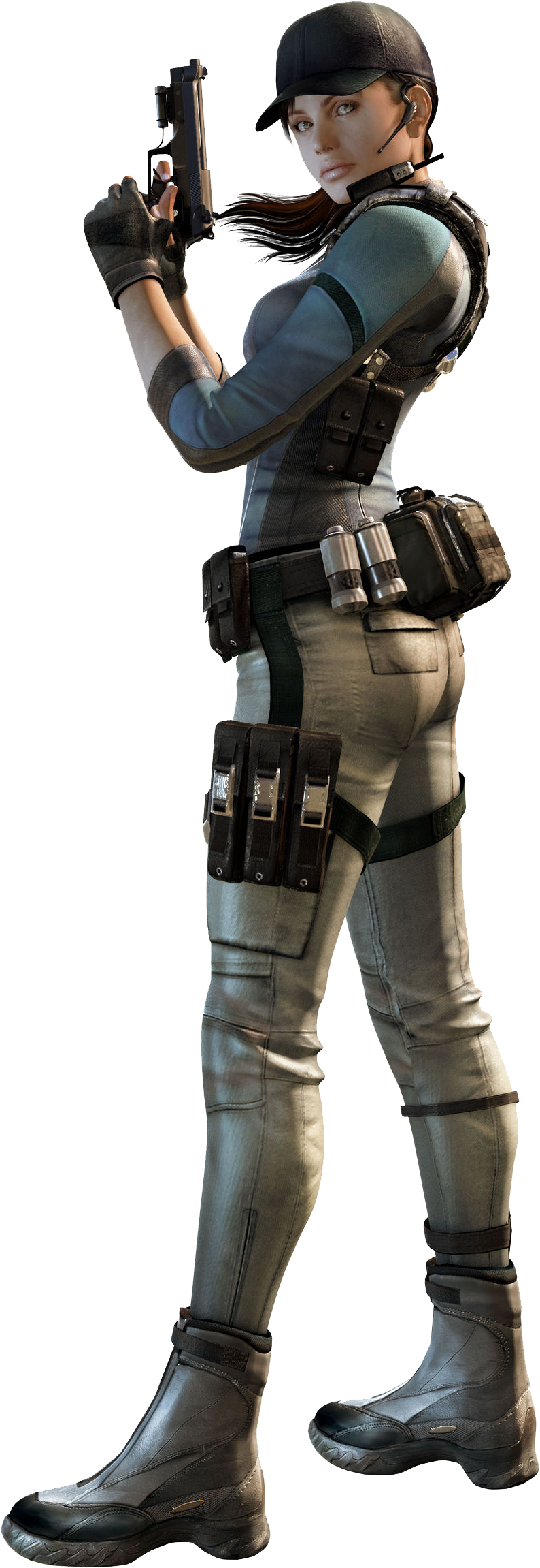 Jill Valentine - Jill Valentine Mercenaries 3d (1280x2560), Png Download