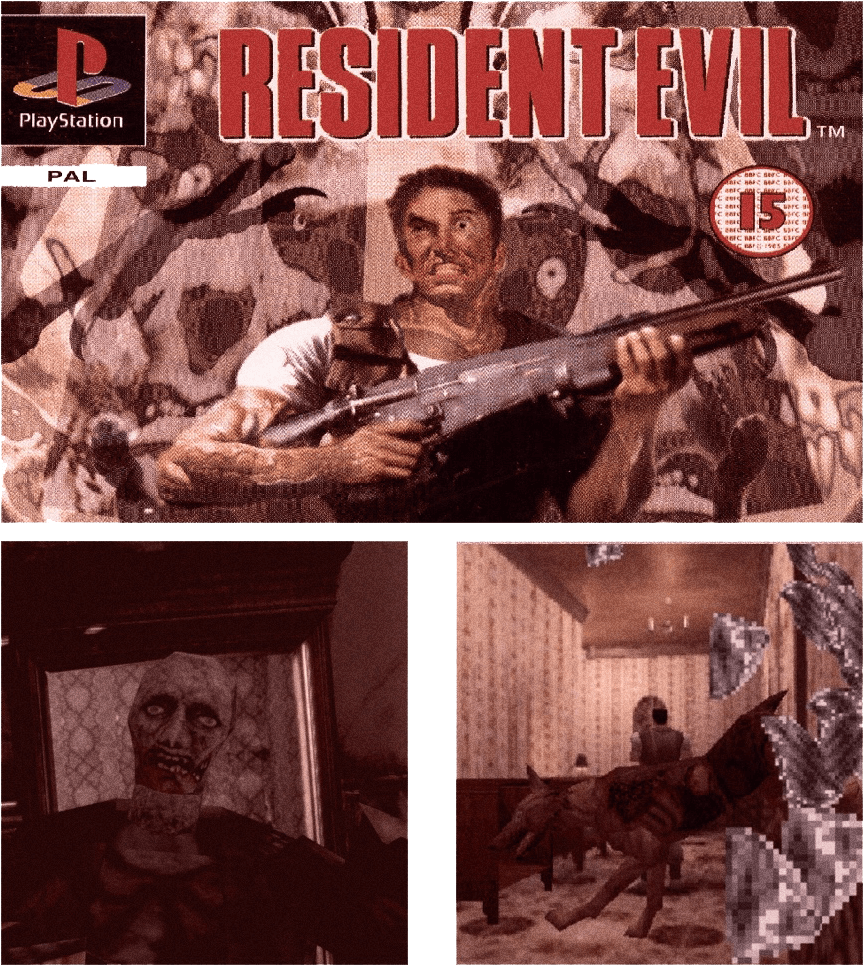 Resident Evil Comes Out In 1996 On The Sony Playstation - Resident Evil Play 1 (958x1035), Png Download