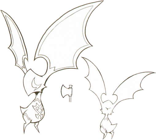 Axe Flapper Transparent - Kingdom Hearts Birth By Sleep (523x480), Png Download