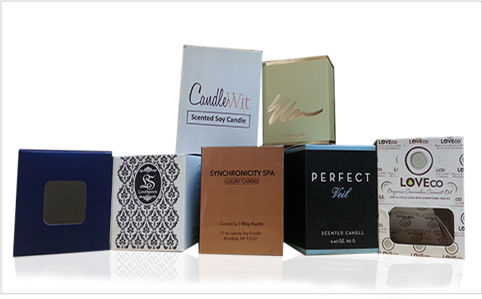 Candle Boxes - Packaging In Candles (702x432), Png Download