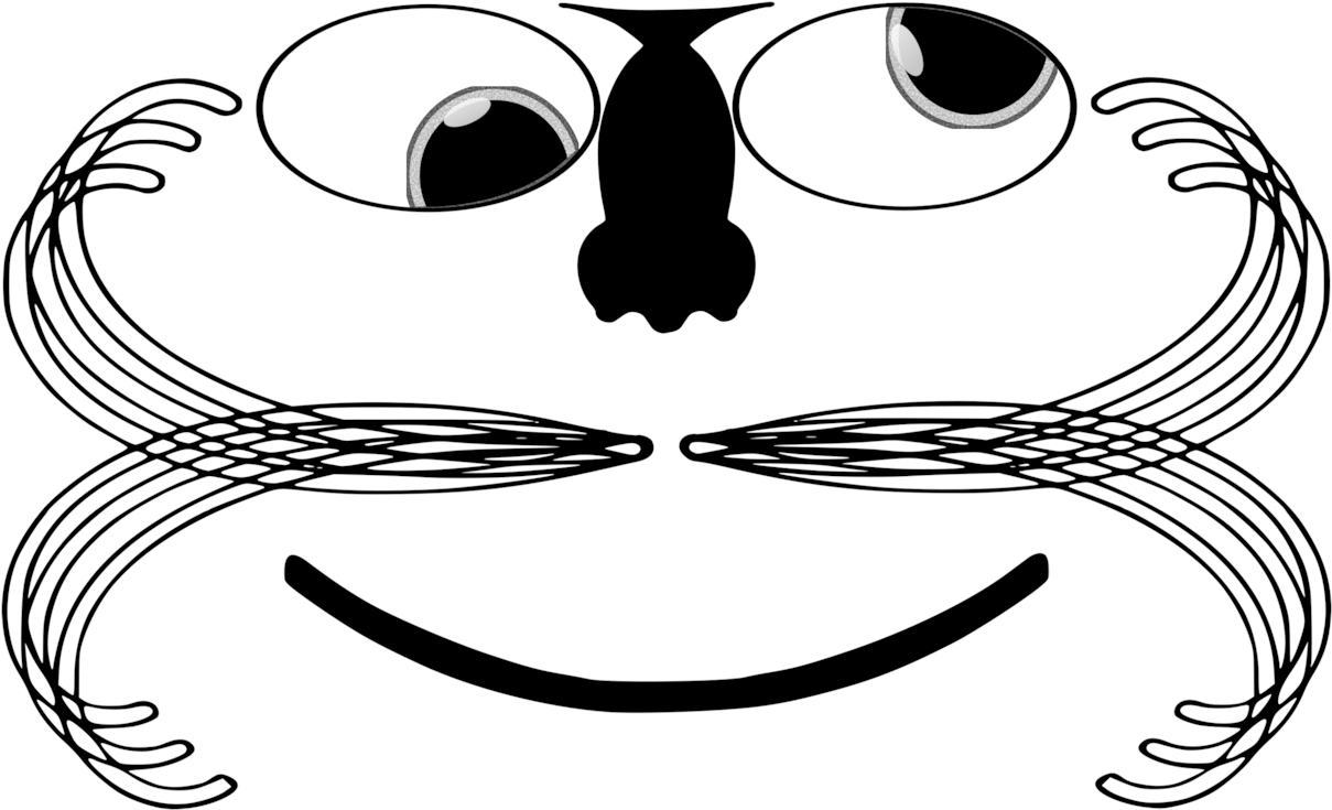 Whiskers Face Eye Computer Icons Snout - Face (1224x750), Png Download