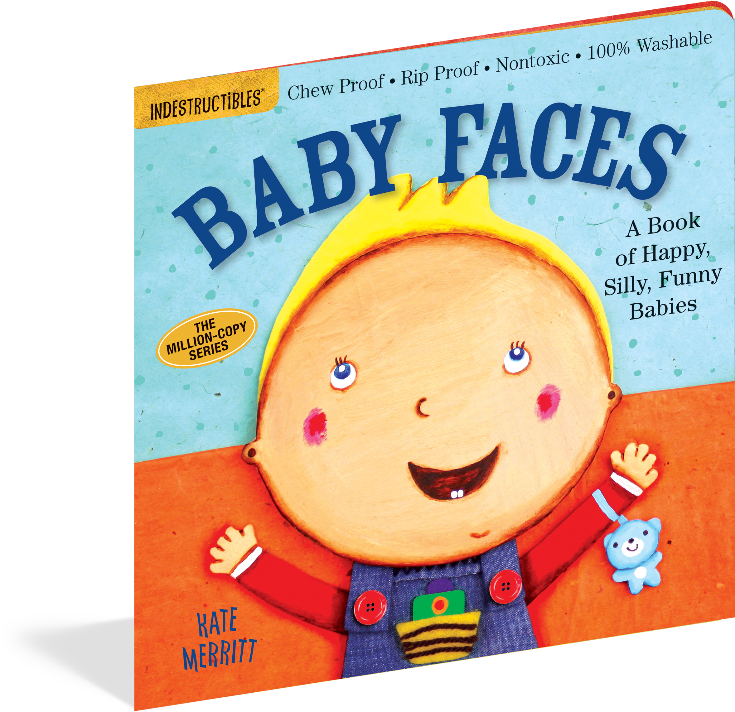 Baby Faces - Indestructibles: Baby Faces (paperback) (2438x2400), Png Download