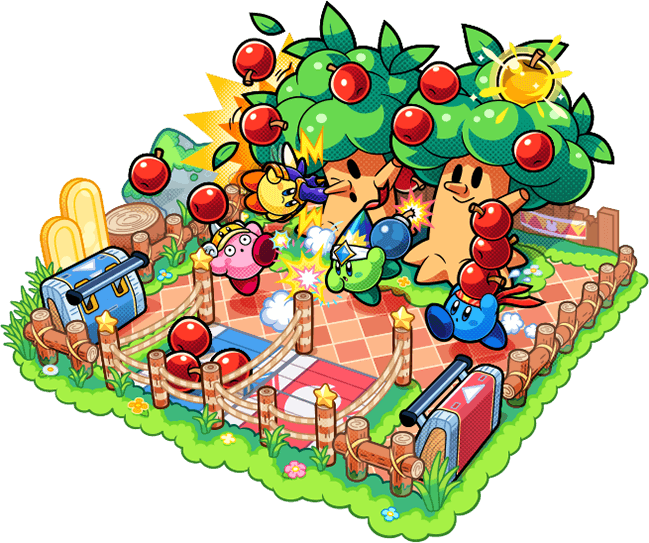 Kirby Battle Royale Is Set To Launch On Jan - Kirby Battle Royale 3ds (649x543), Png Download