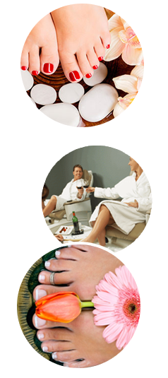 Vip Pedicure - Pedicure (245x548), Png Download