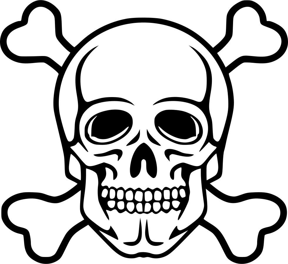 Free Download Death Skull Png Clipart Human Skull Symbolism - Skeleton (980x900), Png Download