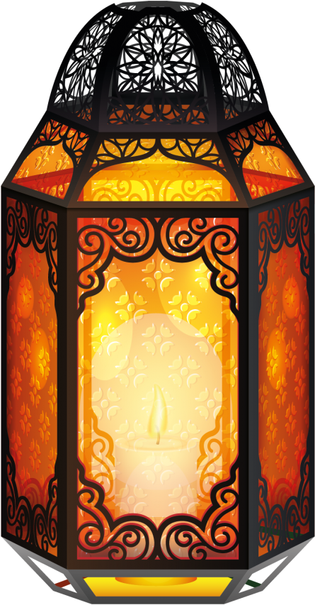 Hq Beautiful Islamic Ramadanframe Free Png And Vector - Islamic Light Png (522x1024), Png Download