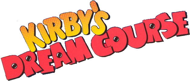 Kirby's Dream Course Logo (632x274), Png Download