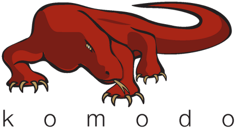 Komodo Ide On Twitter - Logo Komodo (600x450), Png Download