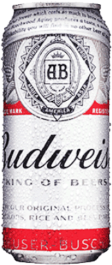 Budweiser Lata Png - Budweiser Beer - 4 Pack, 16 Fl Oz Cans (600x600), Png Download