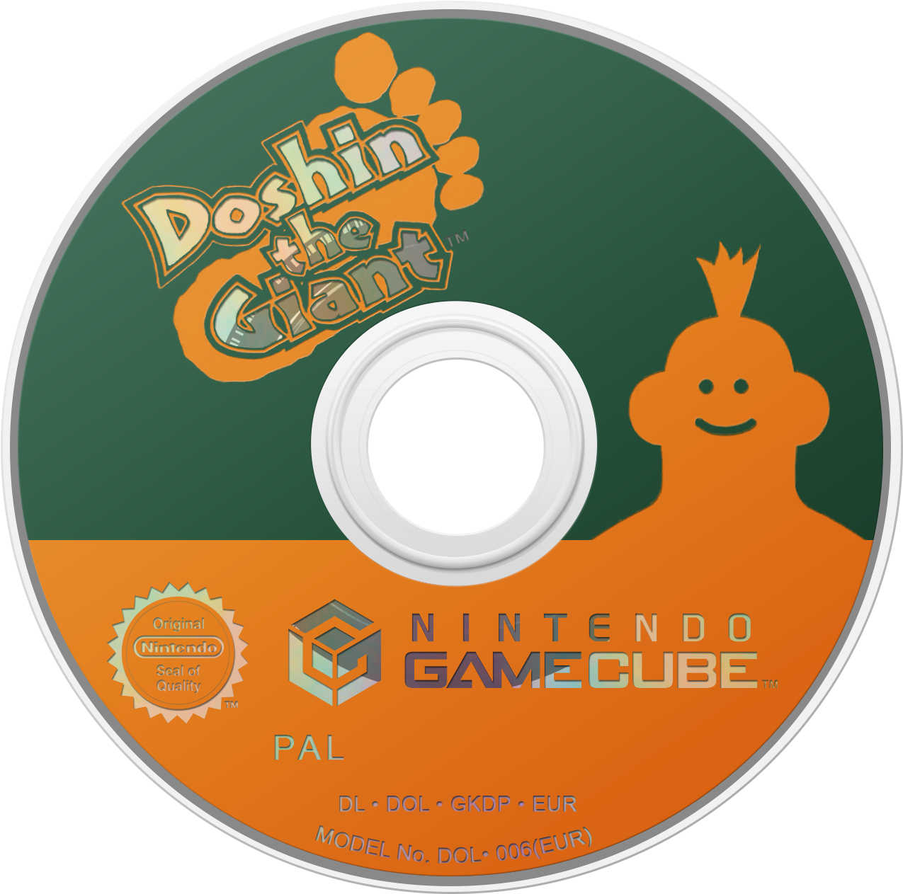 Doshin The Giant - Nintendo Gamecube (1280x1280), Png Download