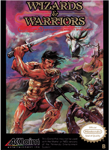 Wizards And Warriors - Wizards And Warriors Nes Nes (500x500), Png Download