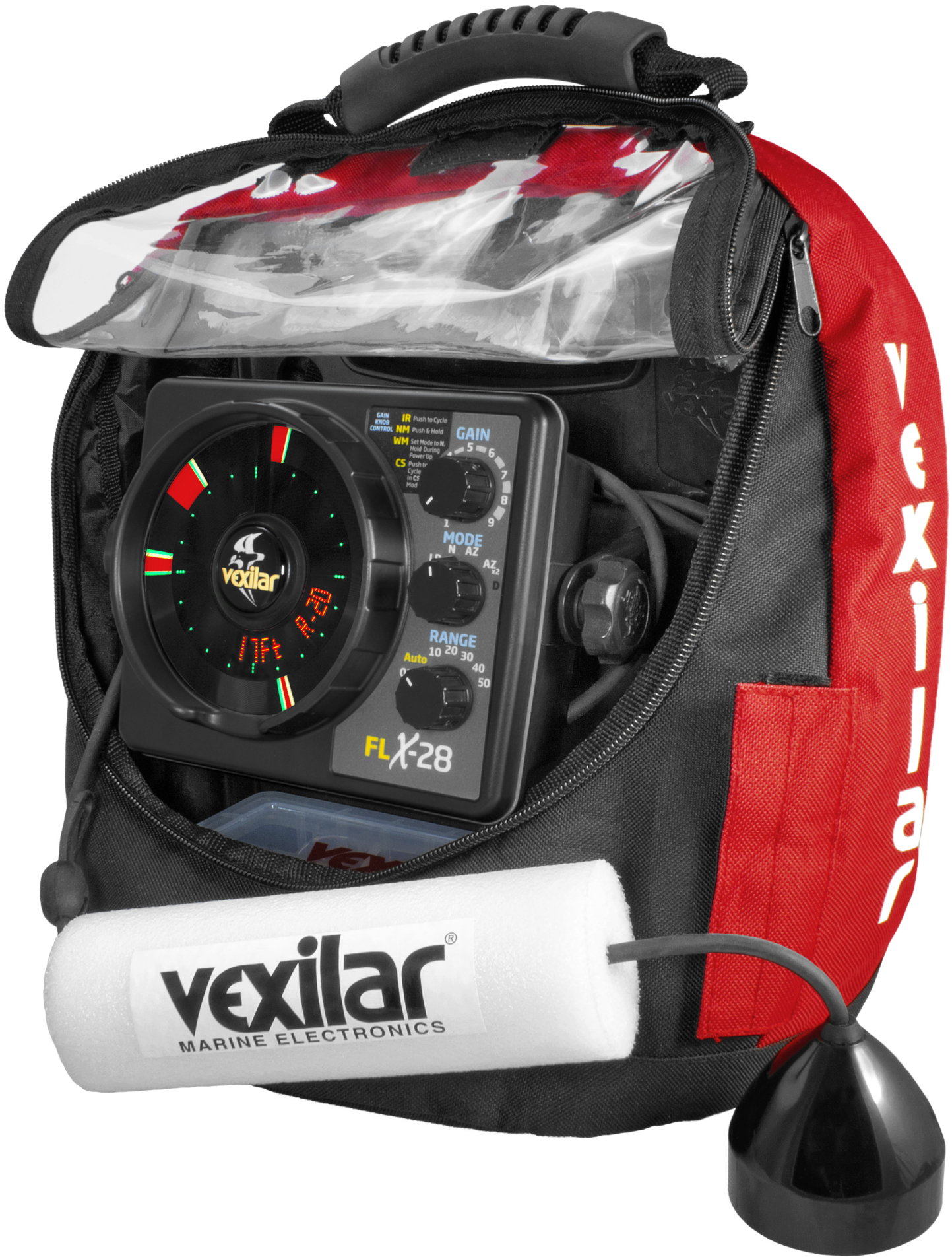 Vexilar Flx 28 Propack Ii W/ Proview Ice Ducer - Vexilar Flx-28 Pro Pack Ii Flasher (1554x2048), Png Download