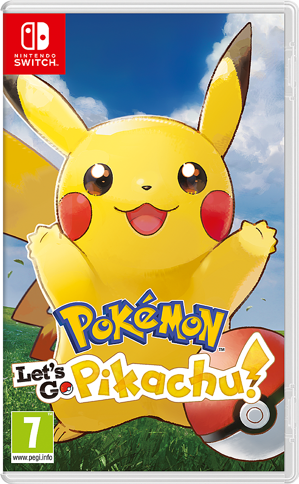Game Of The Week - Pokemon Let's Go Pikachu Switch (1000x1000), Png Download