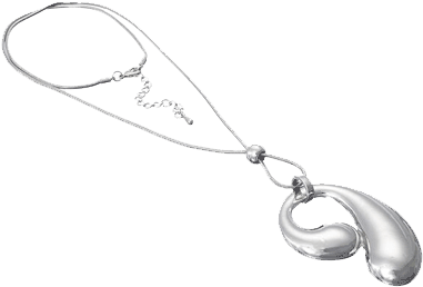 Swirl Design Pendant - Pendant (400x400), Png Download