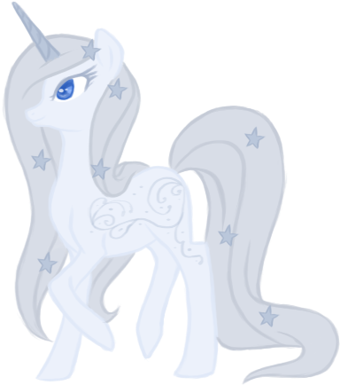 Princess Silver Swirl - Figurine (500x500), Png Download