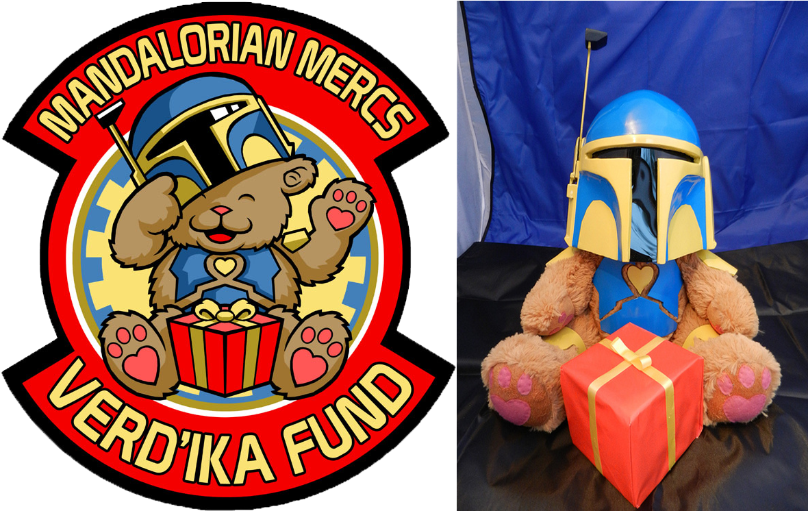 “verd'ika Bear” Is The Mascot Of Lwi's “verd'ika Fund - Mascot (1198x745), Png Download