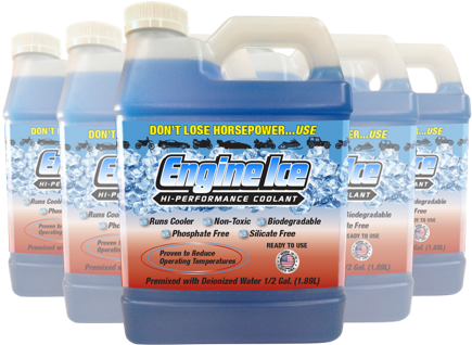 Engine Ice Bottle - Engine Ice Tyds008 High Performance Coolant (534x321), Png Download