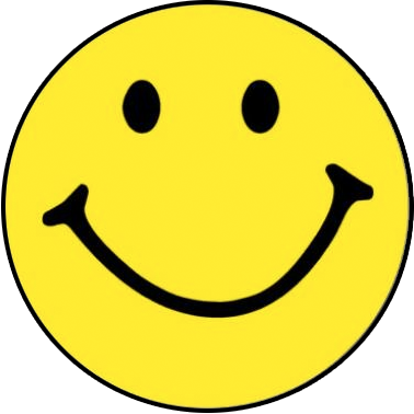 Smiley Face - Colouring Pages Of Happy Face (378x378), Png Download