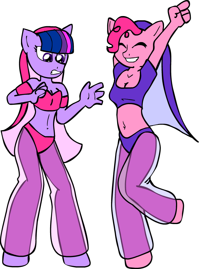 Belly-dance Spell - Pinkie Pie Belly Dance (683x922), Png Download