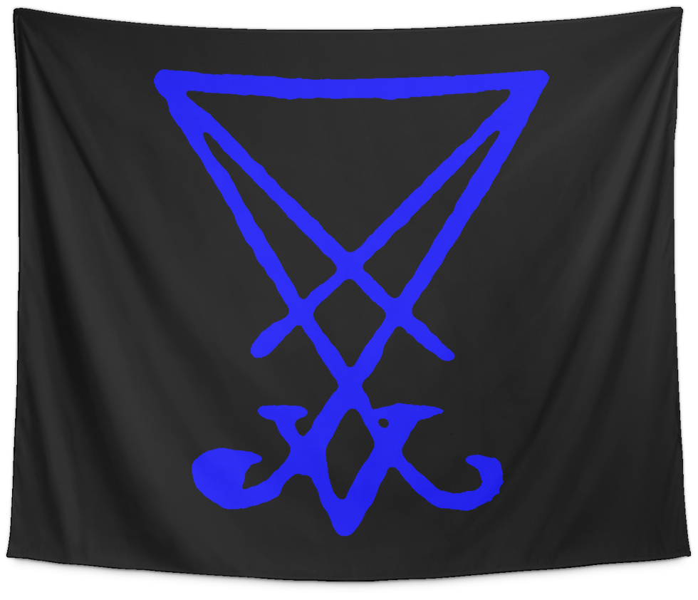Lucifer Sigil Tapestry - Flag (1024x1024), Png Download