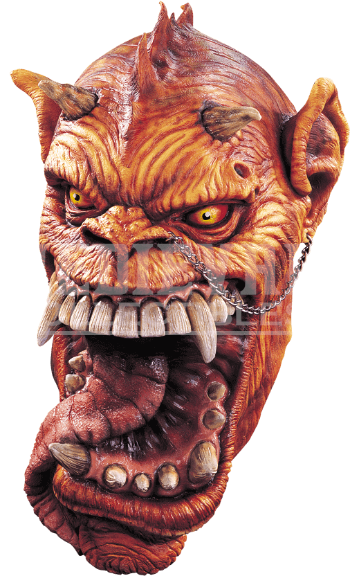 Rubie's Lucifer Adult Latex Demon Devil Mask (850x850), Png Download