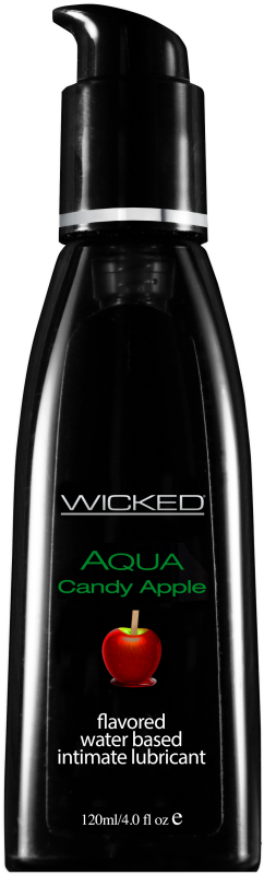 Wicked Sensual Care Aqua Candy Apple Lube 4oz - Wicked Sensual Care Collection Hybrid Lubricant - 4 (600x800), Png Download