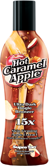 Supre Hot Caramel Apple Tanning Lotion - Supre - Hot Caramel Apple Ultra Dark Tingle Bronzer (500x500), Png Download