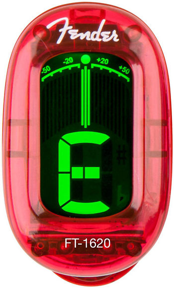 Fender California Series Clip-on Tuners Candy Apple - Fender California Tuner (548x576), Png Download
