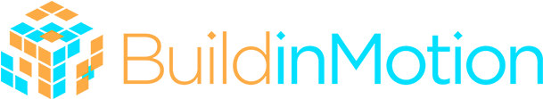 Com Powered By Build In Motion - Graphic Design (608x206), Png Download