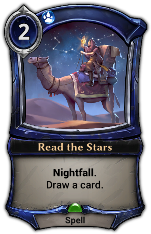 Read The Stars - Frog Eternal Card Game (529x801), Png Download