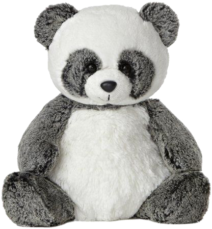 Plush Toy Png Image - Stuffed Panda (468x500), Png Download