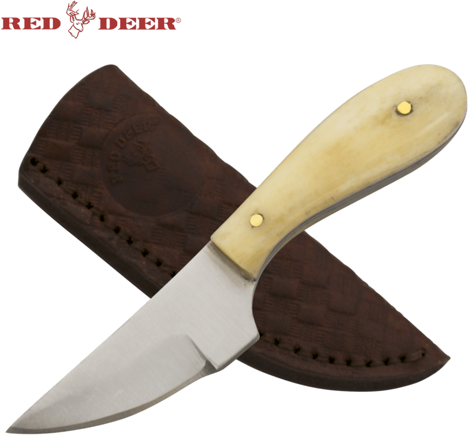 Black Red Deer Shaving Barber Vintage Straight Razor (1024x1024), Png Download