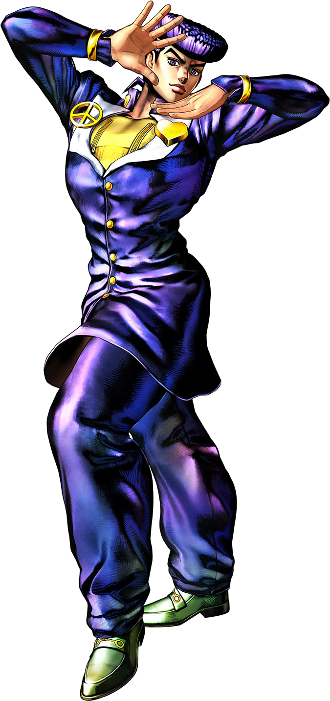 Josuke Higashikata - Josuke Higashikata Asb (714x1450), Png Download