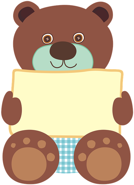 Teddy Bear (472x640), Png Download