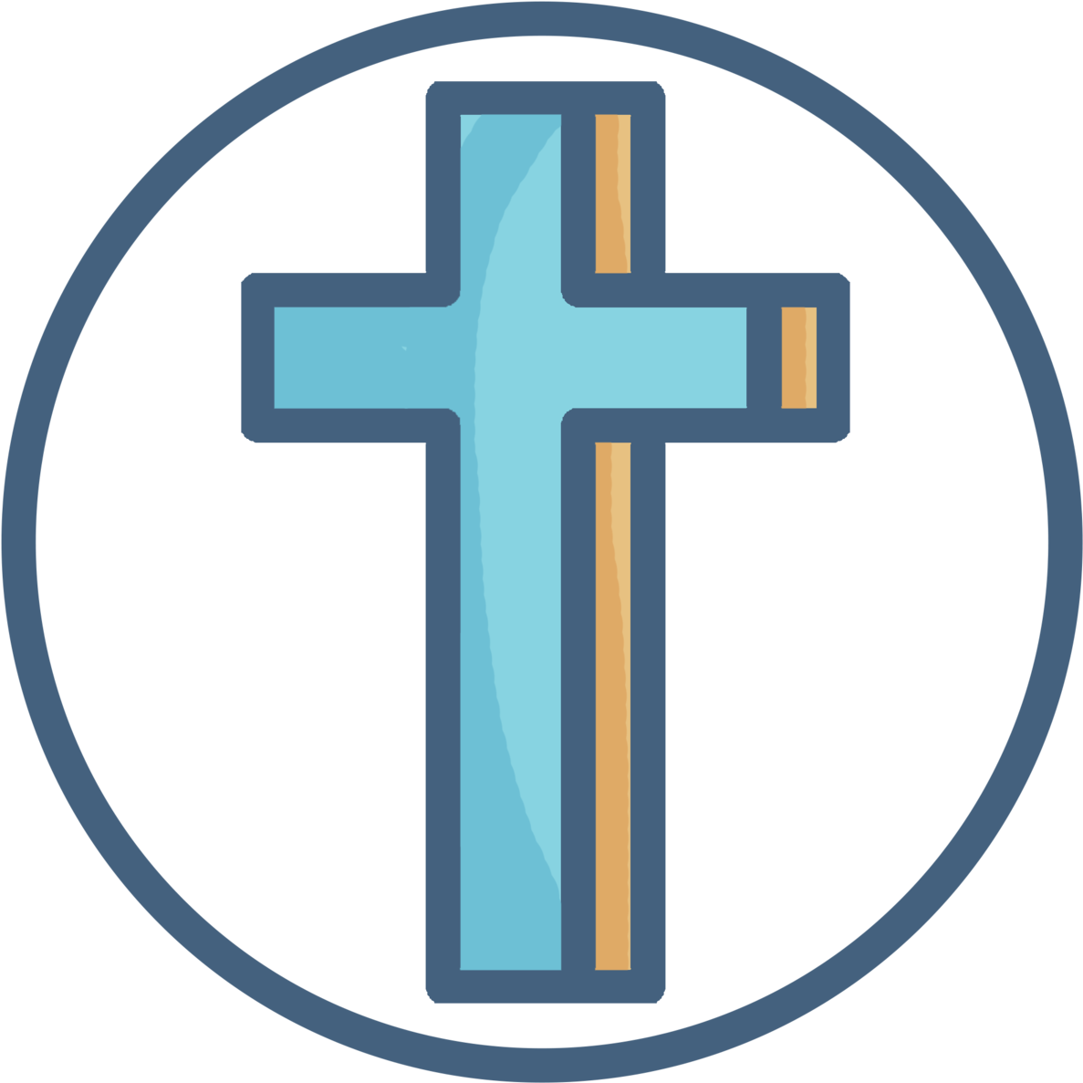 Christian Cross (1200x1200), Png Download