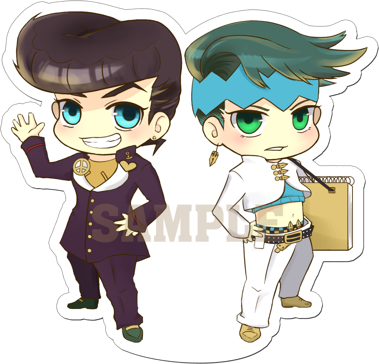 Image - Josuke Higashikata (1280x1280), Png Download