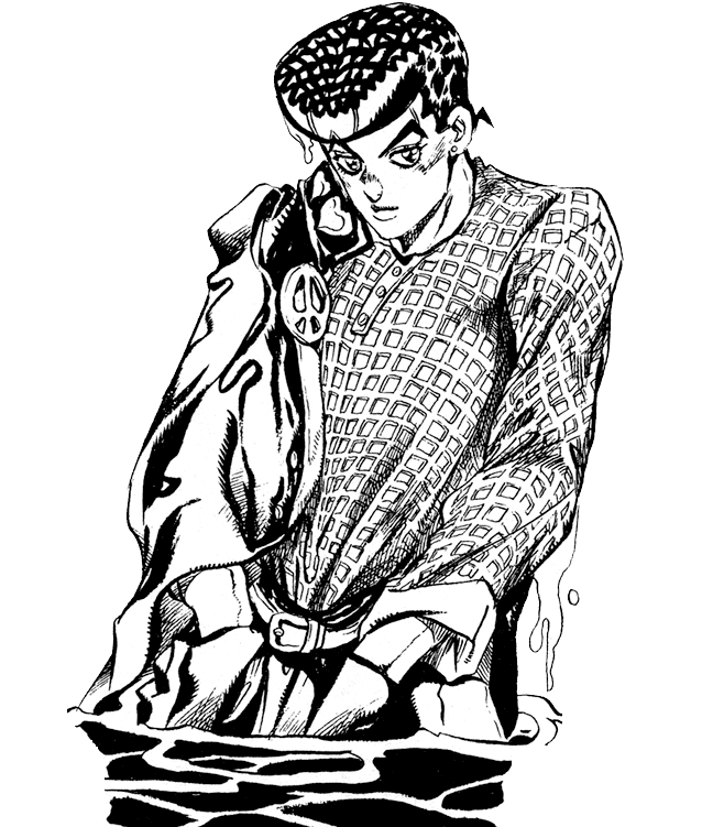 Josuke's Shirt Isn't A Jojolion Reference After All - Josuke Transparent (662x766), Png Download