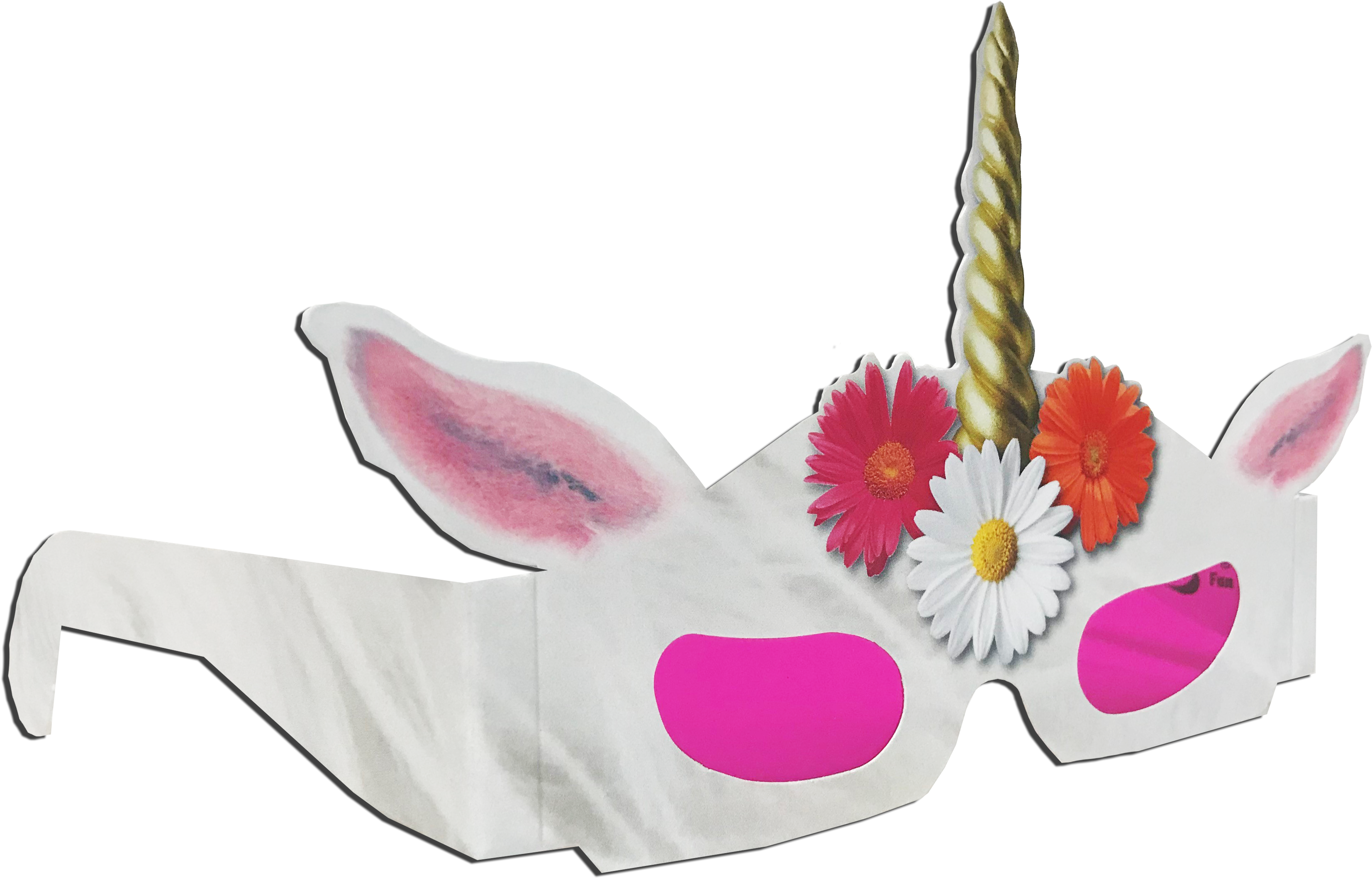 The Pink Unicorn - American Paper Optics, Llc (3688x2308), Png Download