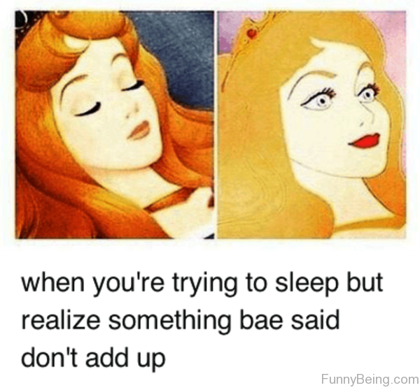 When You Re Trying To Sleep - You Re Trying To Sleep Meme (600x558), Png Download
