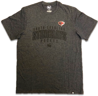 Men's Sc Stingrays Tone On Tone Short Sleeve Tee - Sleeve (386x394), Png Download