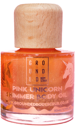 Selected New Pink Unicorn Glow Shimmer Body Oil Available - Gold (430x430), Png Download