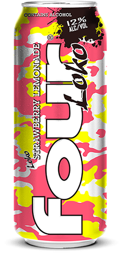 Loko Decaf Peach Style - Strawberry Lemonade Four Loko Flavors (252x516), Png Download