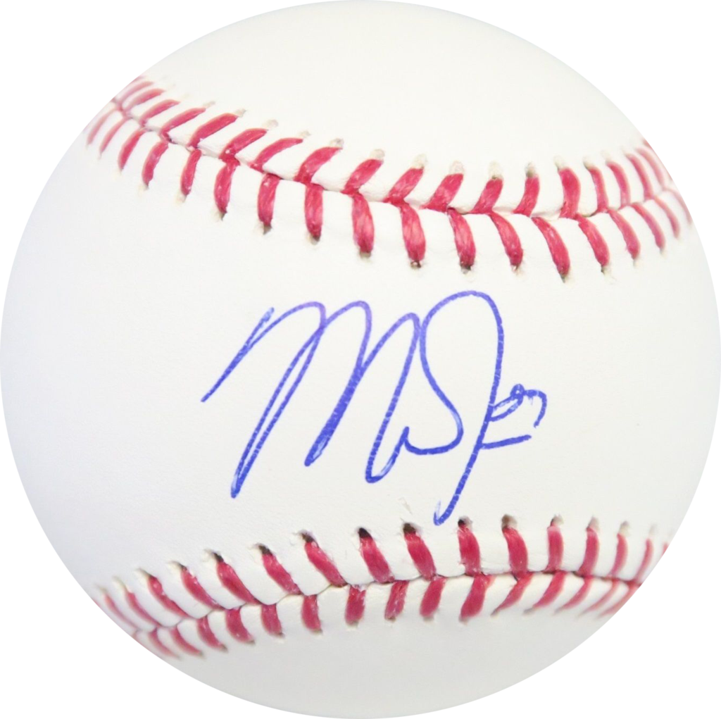 Mike Trout Signed Baseball - Sandy Koufax Signed Baseball (1024x1021), Png Download