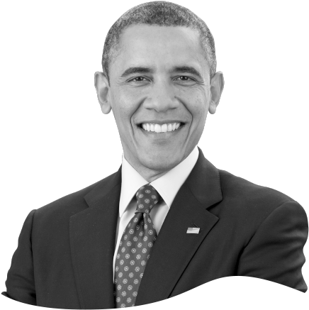 Barack Obama 44th President / 2009 2016 - Nordic Business Forum Obama (600x475), Png Download