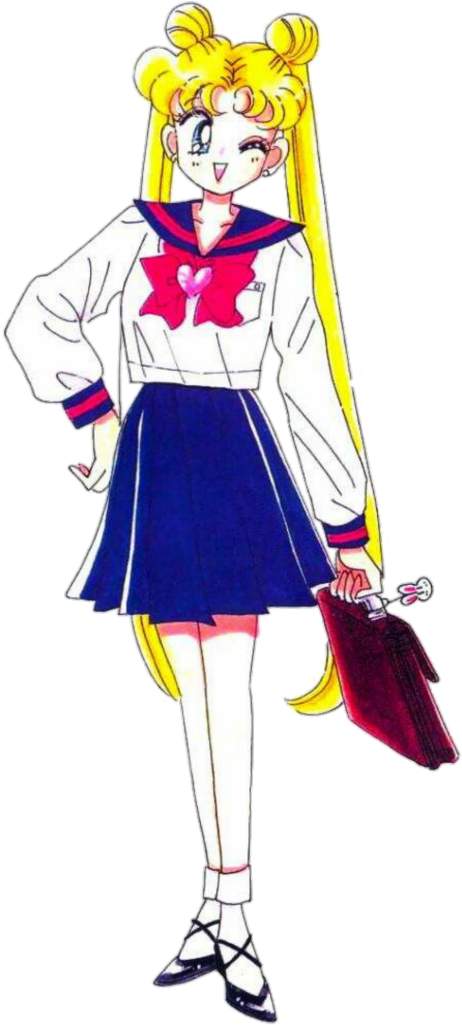 Sailormoon Sailormooncrystal Usagi Usagitsukino Sailor - Sailor Moon Usagi School Uniform (1024x1024), Png Download