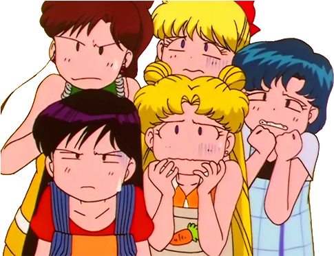 #don't Even Get Me Started On How They Just Stop Fighting - Sailor Moon Cockroach (500x372), Png Download