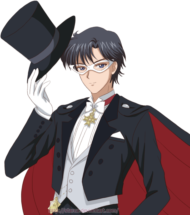 Sailor Moon Crystal Tuxedo Mask - Sailor Moon Tuxedo Max (872x916), Png Download