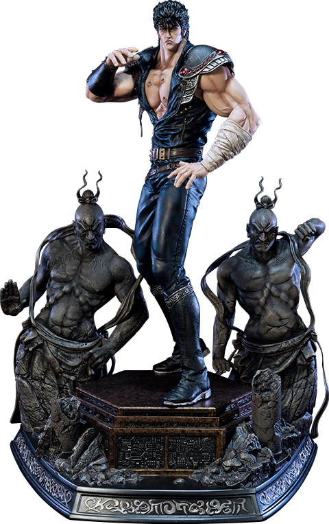 Fist Of The North Star Statue Kenshiro Deluxe - Kenshiro Statue (480x763), Png Download