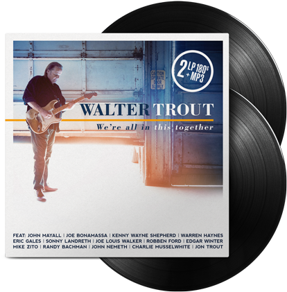 Walter Trout We Re All In This Together 2017 (450x450), Png Download
